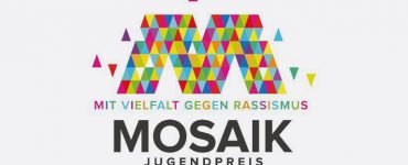 logo mosaik jugendpreis, mit vielfalt gegen rassismus