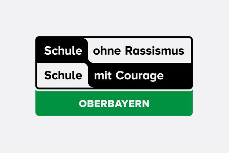 logo schule ohne rassismus, oberbayern