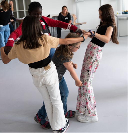 Theaterworkshop im Rahmen von TUSCH mit Schüler*innen