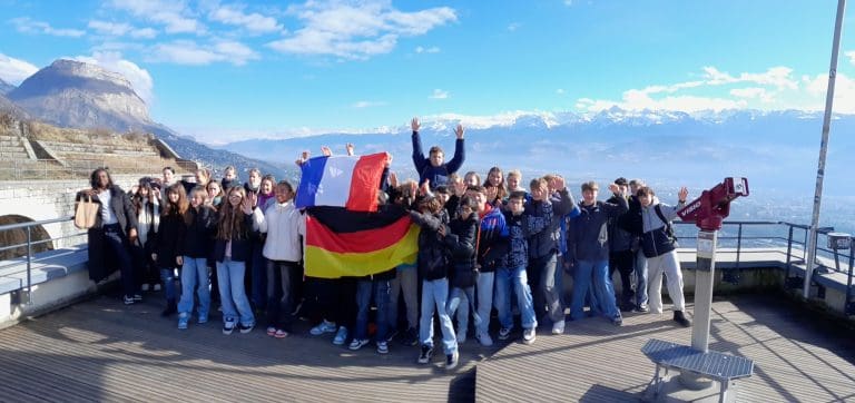 Erasmus-Grasser-Gymnasium: Schulpartnerschaft mit Grenoble, Frankreich