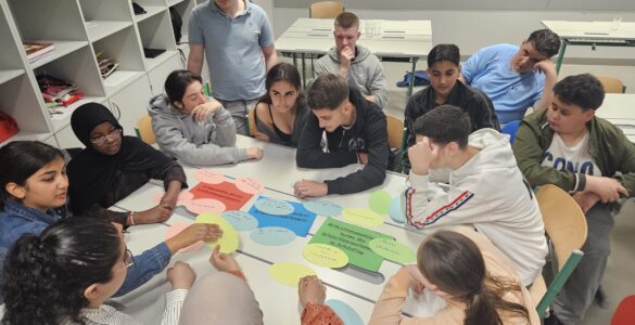 Münchner Mittelschule besucht Partnerschule in Wien
