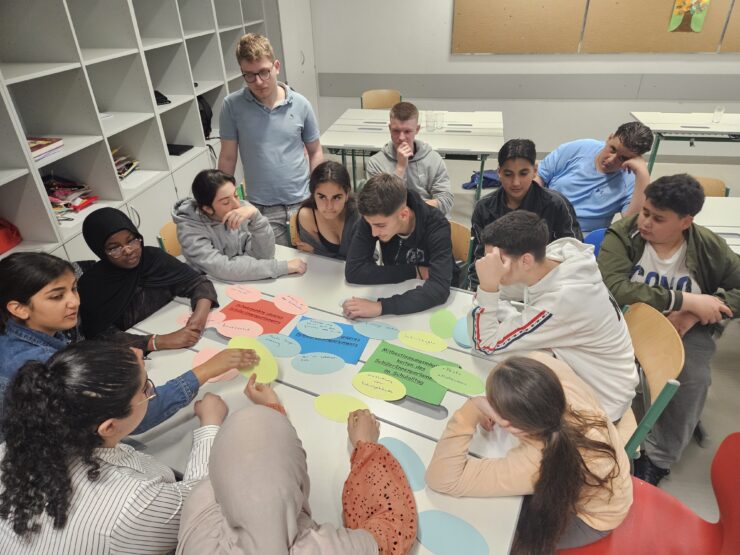 Münchner Mittelschule besucht Partnerschule in Wien