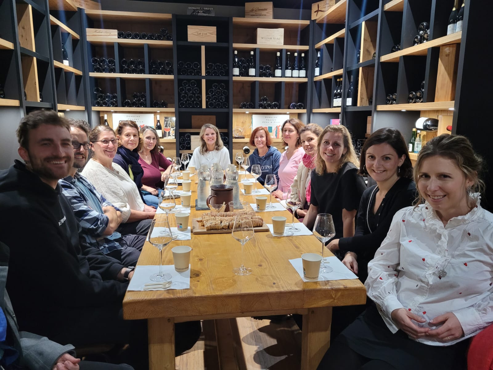 Gemeinsames Abendessen in Bordeaux
