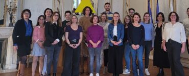 Bordeaux-Gruppenbild Rathausempfang