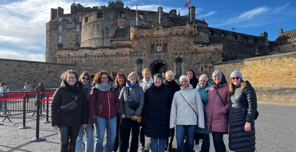 Lehrkräftegruppe in Edinburgh