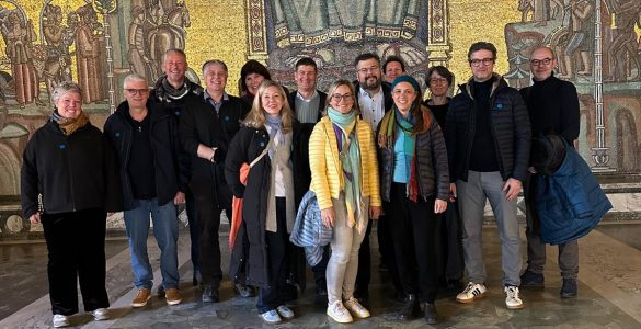 Gruppenfoto Schulleitungen in Stockholm