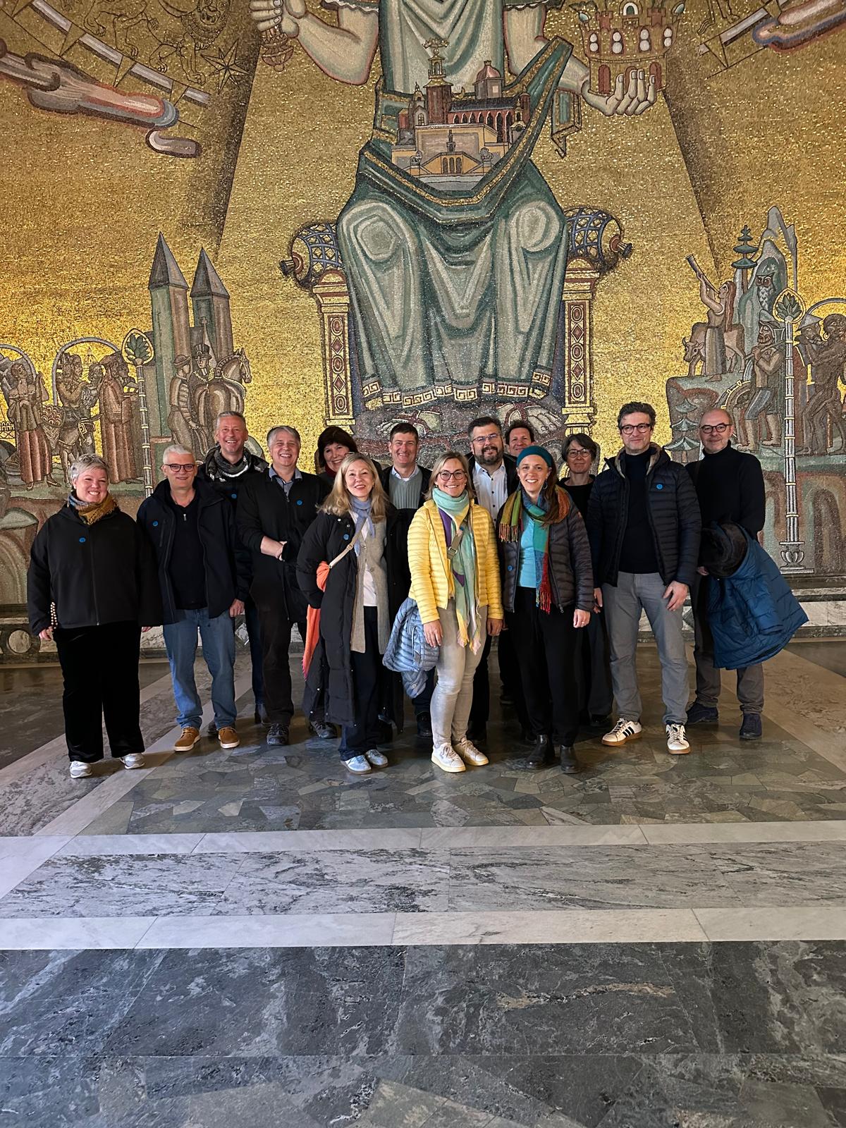 Gruppenfoto Schulleitungen in Stockholm