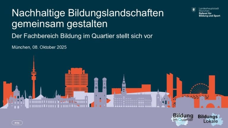 Nachhaltige Bildungslandschaften gemeinsam gestalten